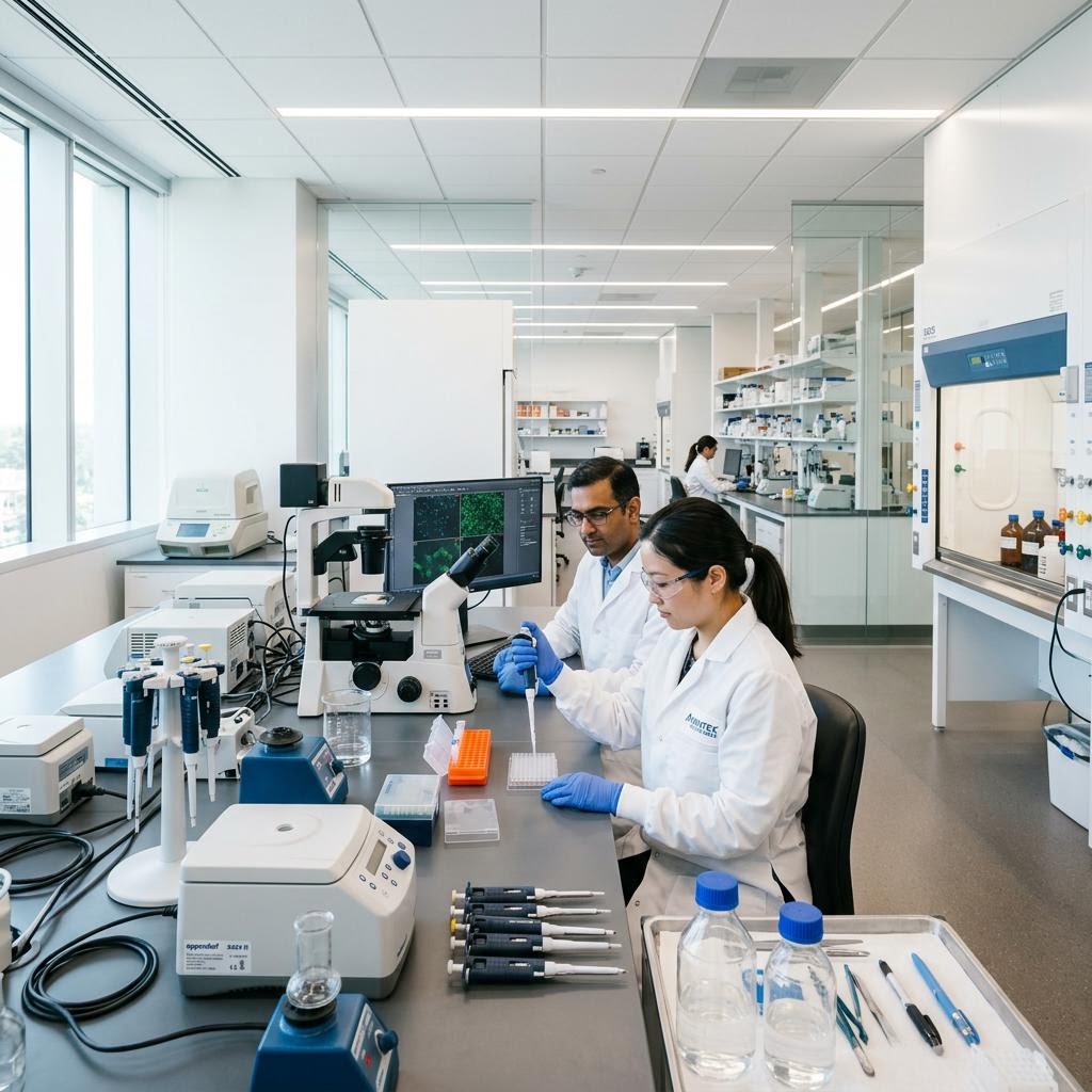Experiencia en Laboratorios